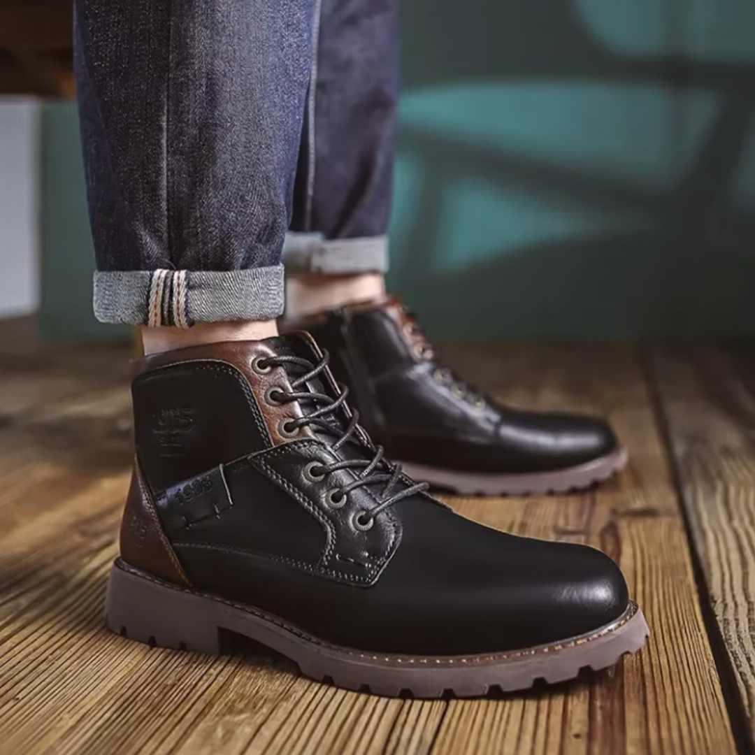 JansenStyle™ Aaron | Vintage Leren Boots