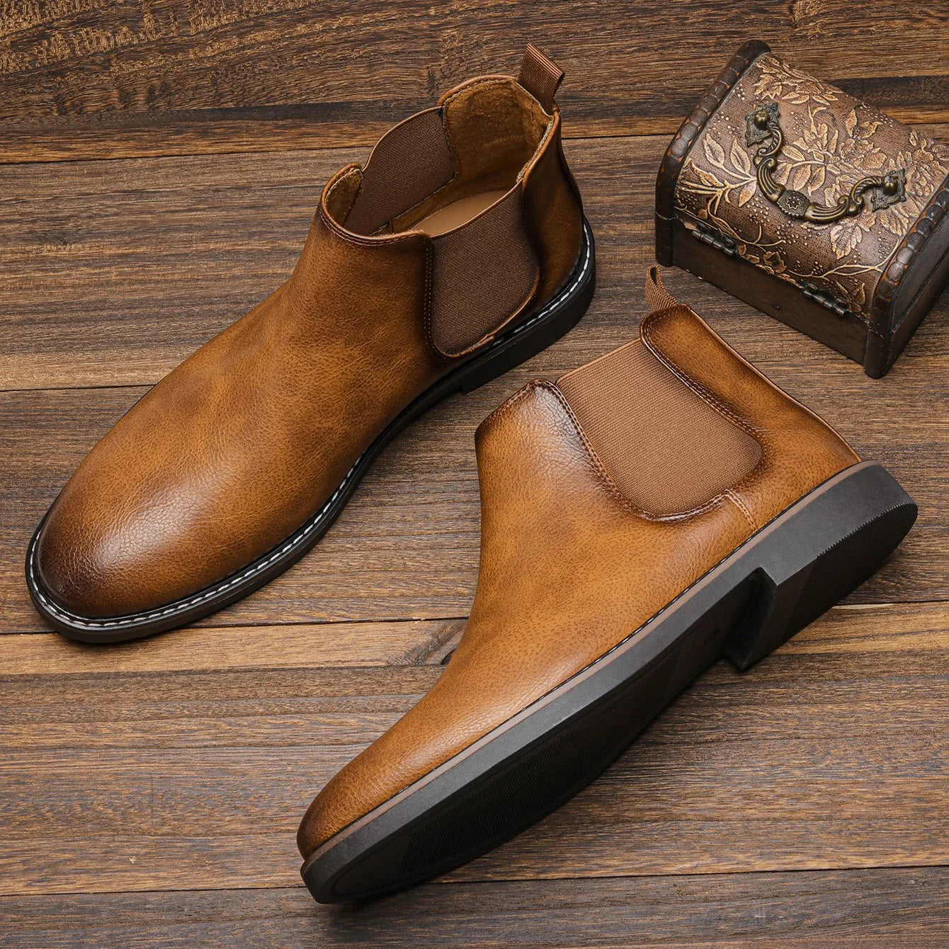 JansenStyle™ Wayne | Tijdloze Chelsea Boots